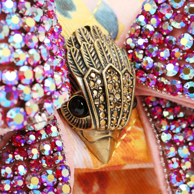 Kurt Geiger mujer londres arco medio kensington 2LPR3 | bolsas naranja